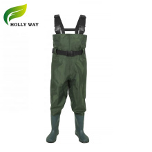 Waterproof Chest Waders with PVC Boots